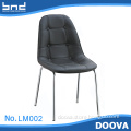 simple design leather single hotel chair